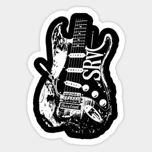 Stevie Ray Vaughan Number One Sticker